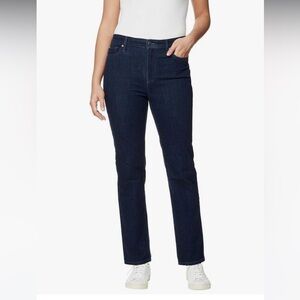 Buffalo David Bitton Alyssa Dark Wash Straight Leg Jeans Size 8